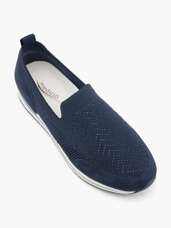 Medicus Halbschuh Blau 58401 2