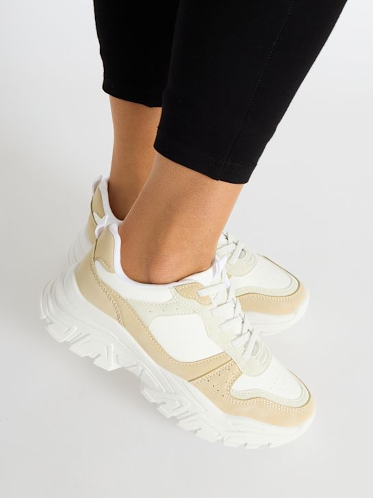 Graceland Chunky sneaker Beige 58298 5