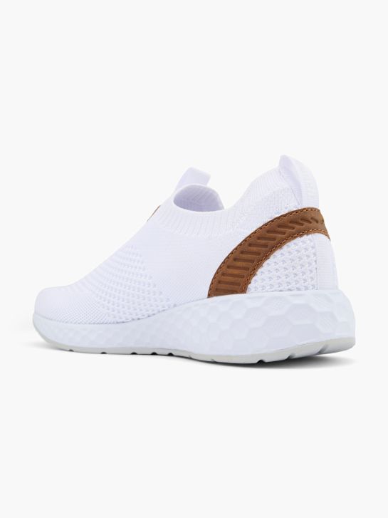 Bench Slip on sneaker Hvid 58374 3