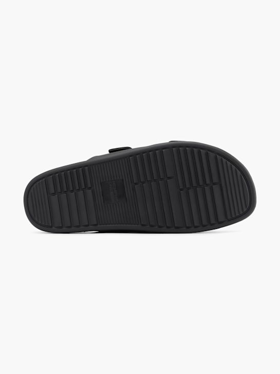 Memphis One Flache Pantolette Schwarz 58413 4