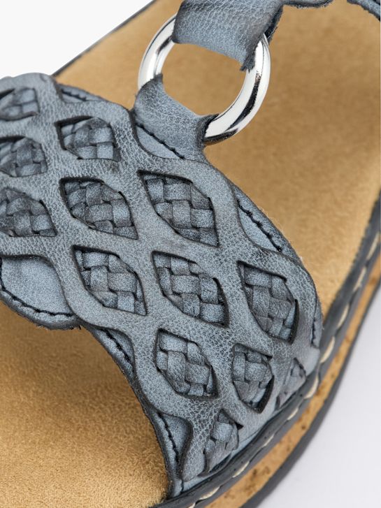 Rieker Chaussons Bleu 58613 5