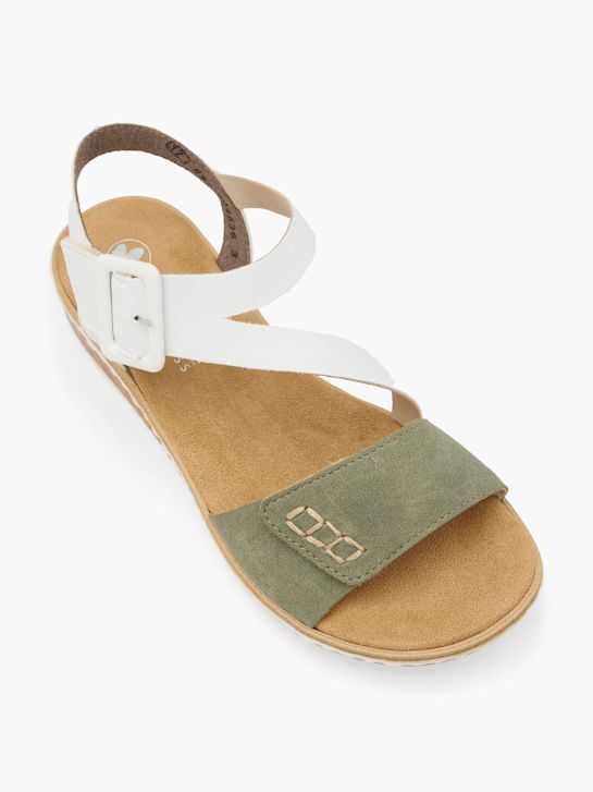 Rieker Sandale Weiß 58620 2