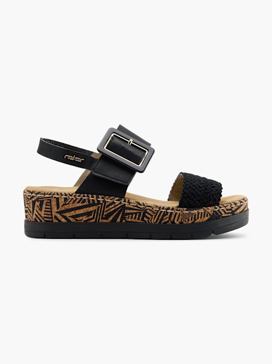 Rieker Sandale Noir 58622 1