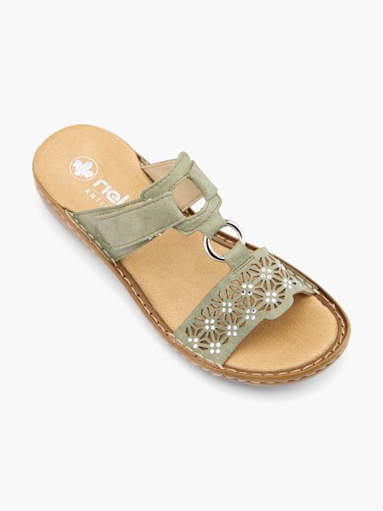 Rieker Chaussons Vert 58626 2
