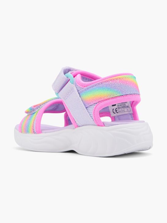 Skechers Sandały Liliowy 58648 3