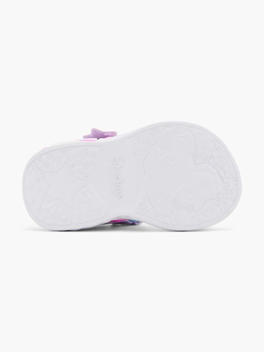 Skechers Sandały Liliowy 58648 4