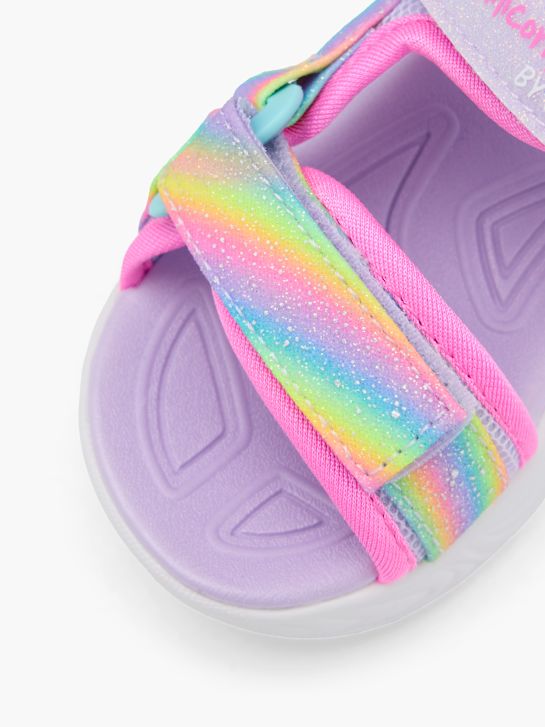 Skechers Sandały Liliowy 58648 5