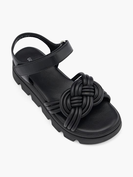 Graceland Sandal Sort 58908 2