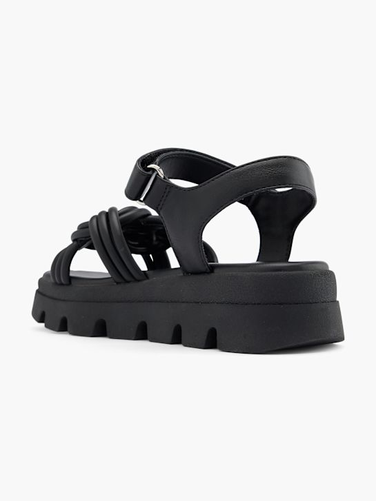 Graceland Sandal Sort 58908 3