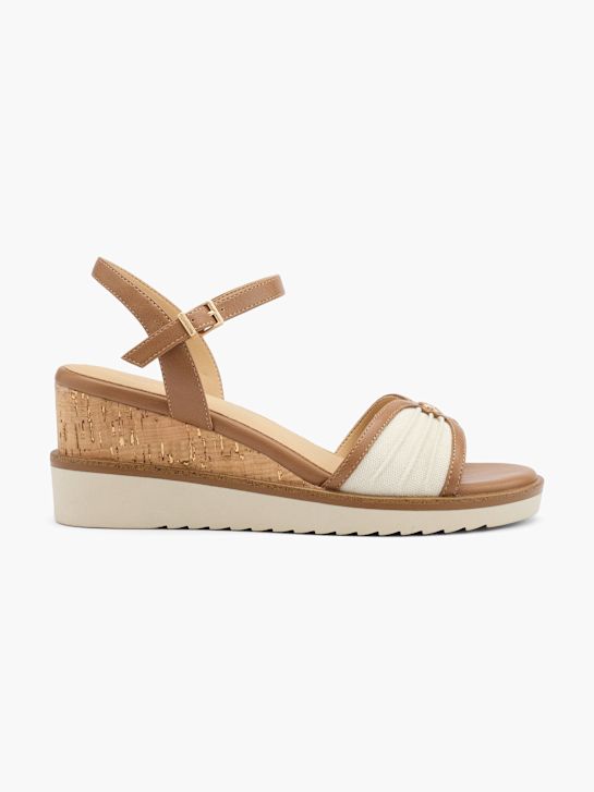 ESPRIT Sandalias Coñac 58920 1