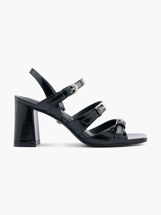 Buffalo Sandalette Schwarz 58921 1