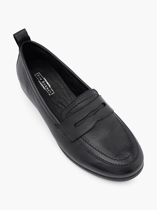 5th Avenue Mocassins Noir 60392 2