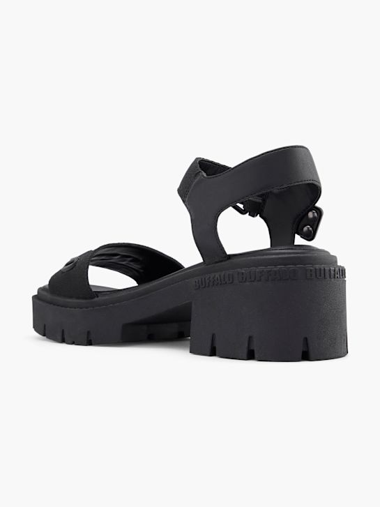 Buffalo Sandale s petom Crna 58958 3