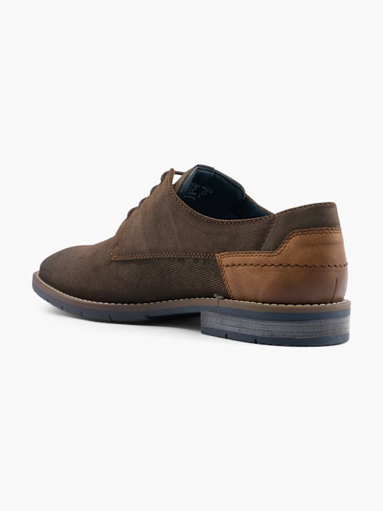 AM SHOE Businessschuh Braun 59011 3
