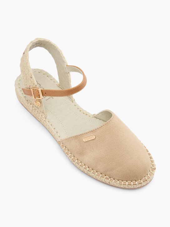 ESPRIT Espadrilky Sivohnedá 59023 2