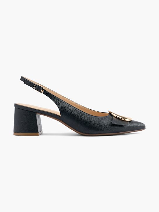 Catwalk Slingpumps Schwarz 59033 1