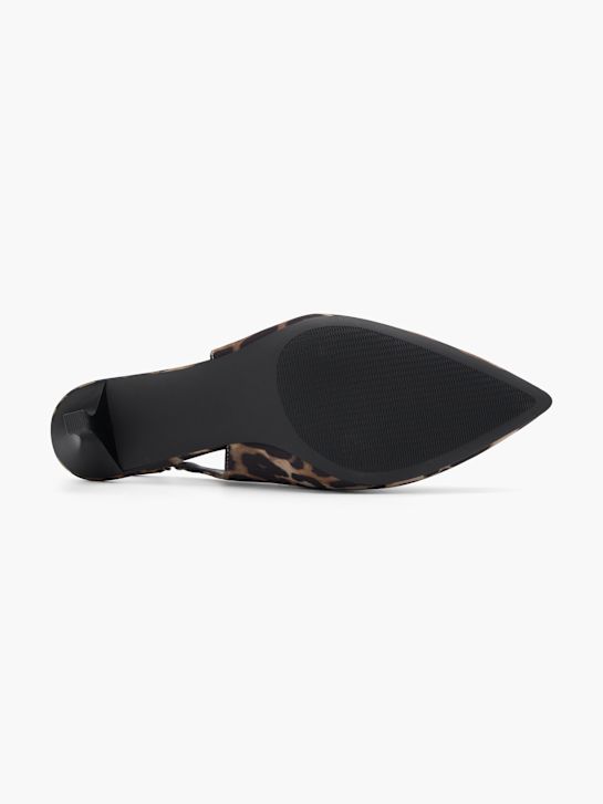 Catwalk Slingback salonarji Rjava 59038 4