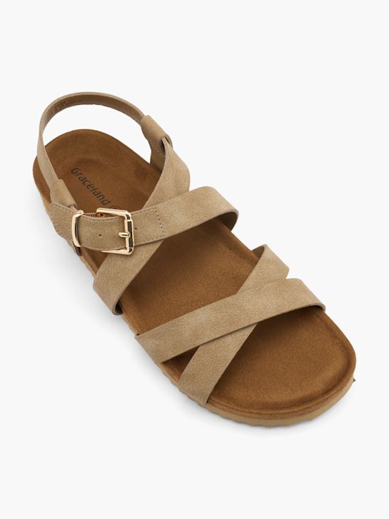 Graceland Sandal Taupe 59075 2