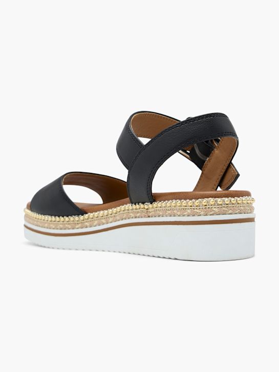 Graceland Sandale Noir 59266 3