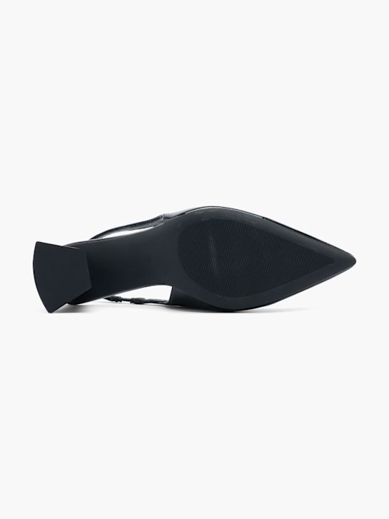 Catwalk Slingback salonarji Črna 60734 4