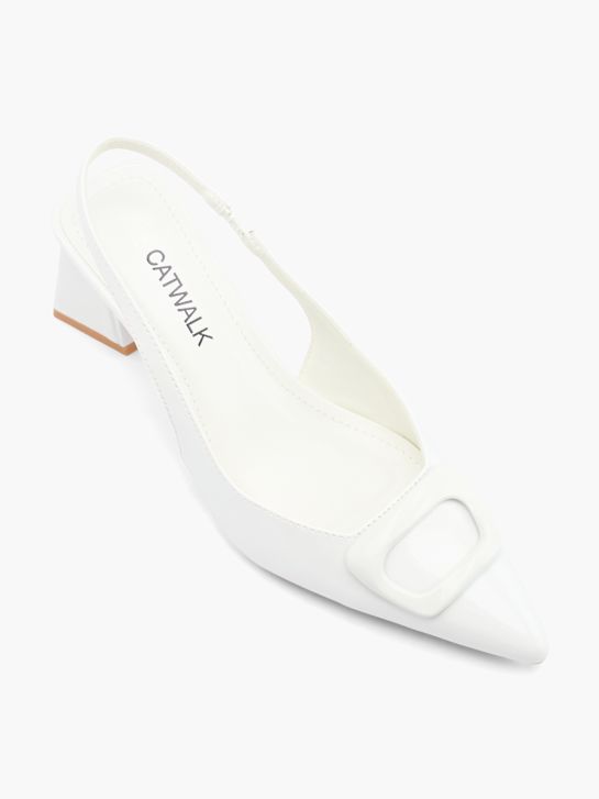 Catwalk Slingback salonarji Bela 61650 2