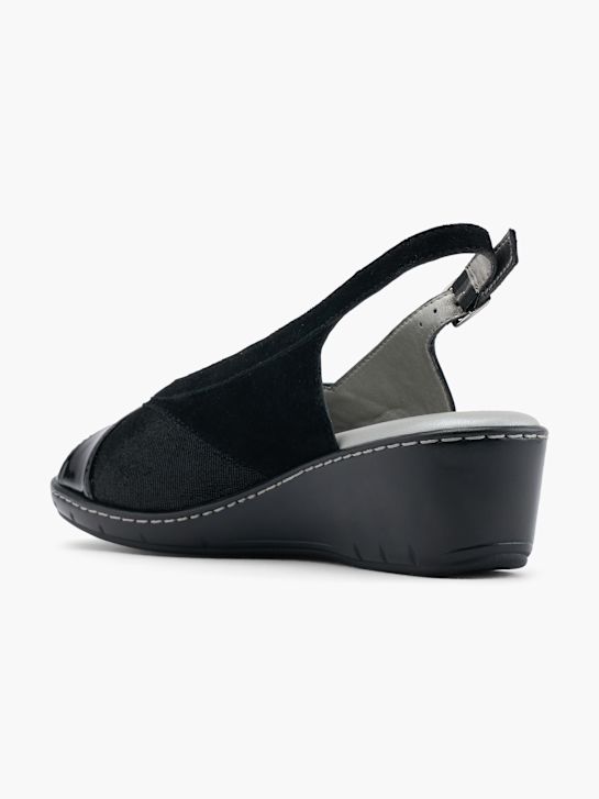 Medicus Sandalo con tacco Nero 59307 3