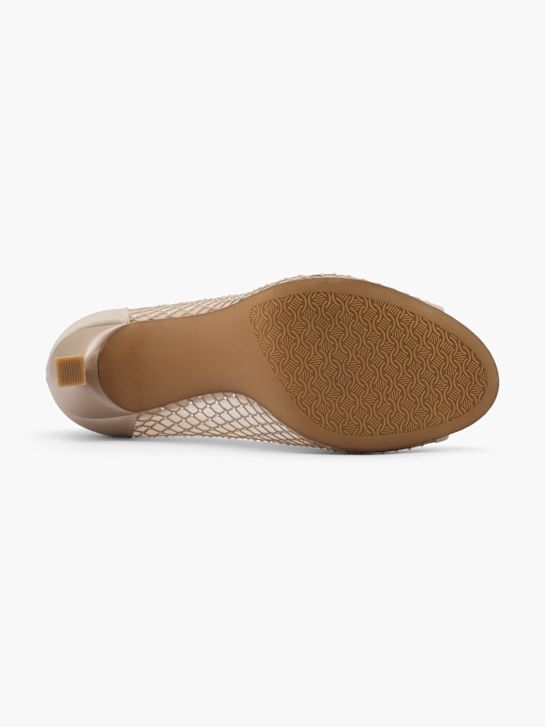 Catwalk Peeptoes Nude 59314 4