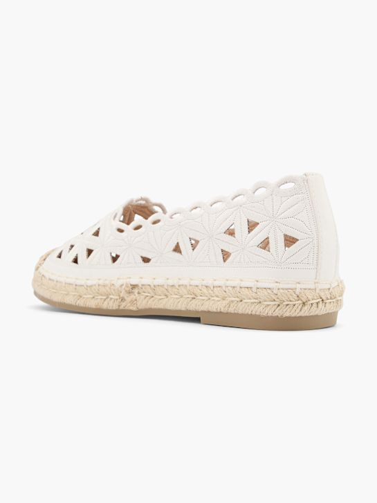 Graceland Espadrile Alb 59320 3