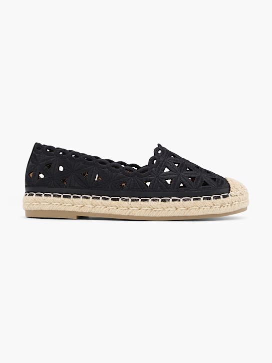 Graceland Espadrile Crna 59321 1