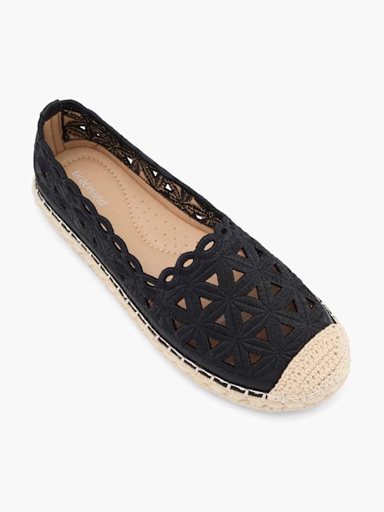 Graceland Espadrile Crna 59321 2
