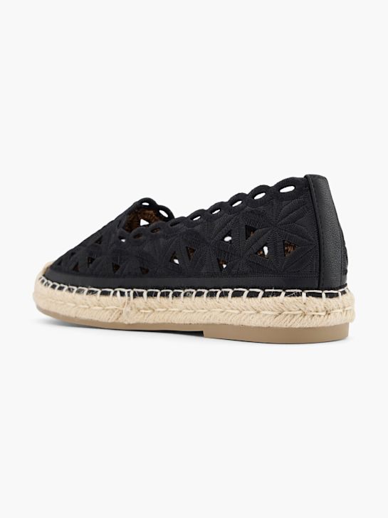 Graceland Espadrile Crna 59321 3