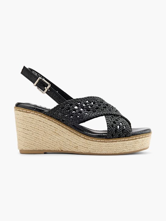 Xti Sandalias de tacón Negro 59581 1