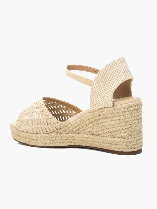 Xti Sandálias de salto Beige 59584 3