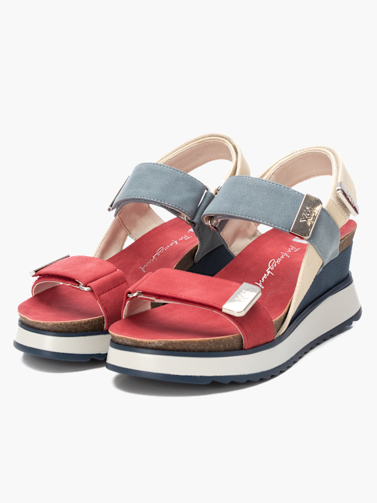 Xti Sandalias de tacón Azul 59579 4