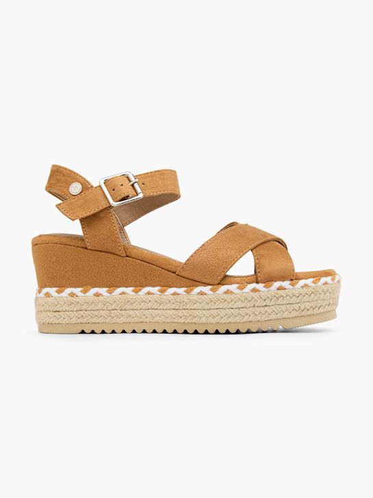 Xti Sandalias de tacón Marrón 59586 1