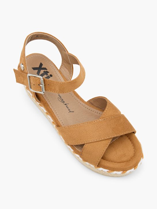 Xti Sandalias de tacón Marrón 59586 2