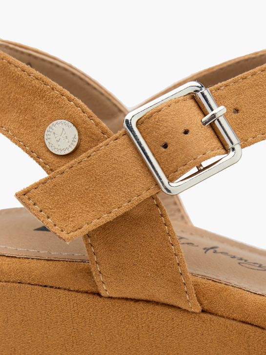 Xti Sandalias de tacón Marrón 59586 5