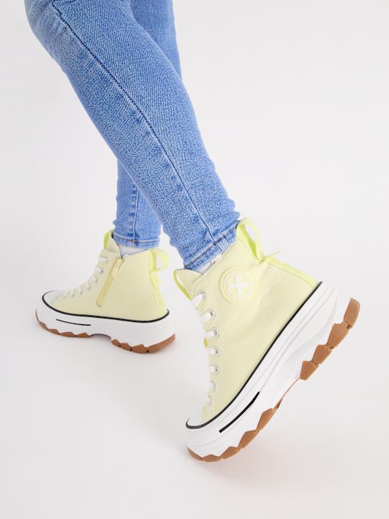 Xti Sapatilha plataforma Amarelo 59600 5