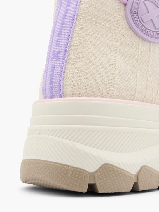 Xti Sapatilha tipo bota Beige 59567 6