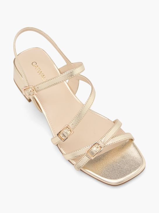 Catwalk Heeled sandal Gold 61456 2