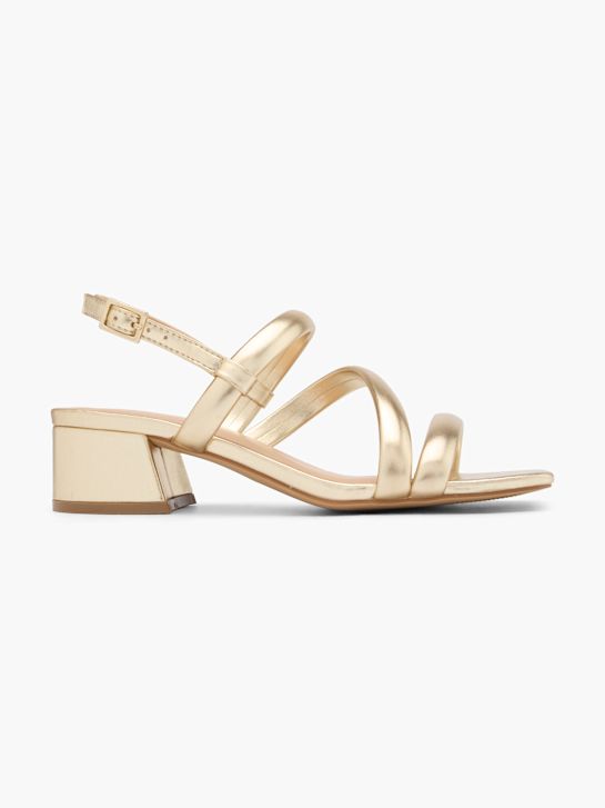 Graceland Heeled sandal Gold 59795 1