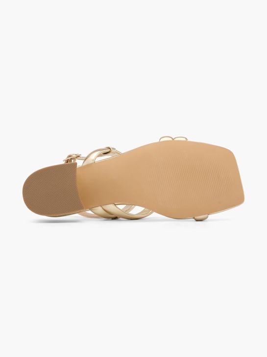 Graceland Heeled sandal Gold 59795 4