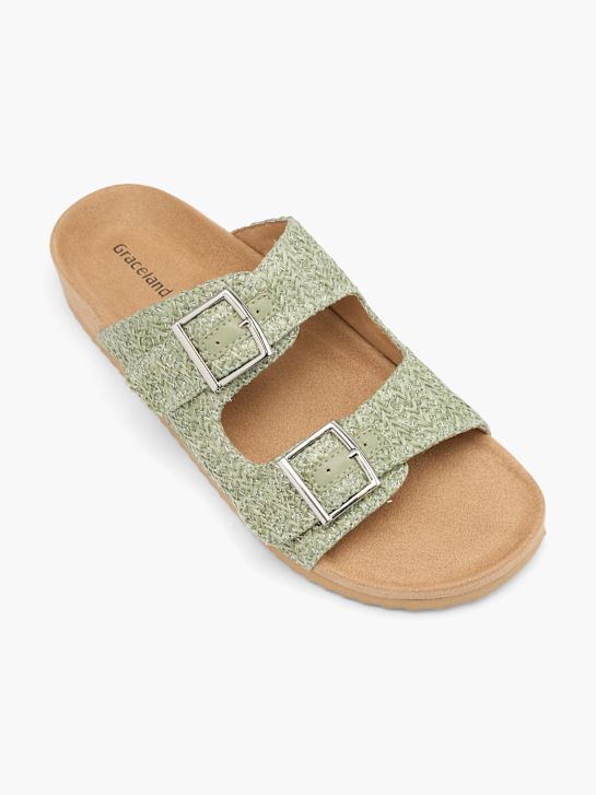 Graceland Chaussons Vert 59802 2