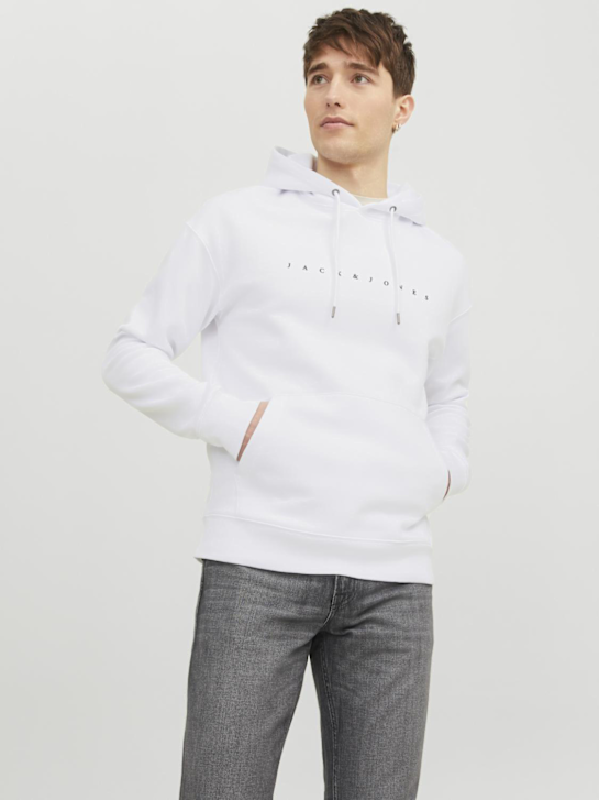 JACK & JONES Hoodie Weiß 59644 6
