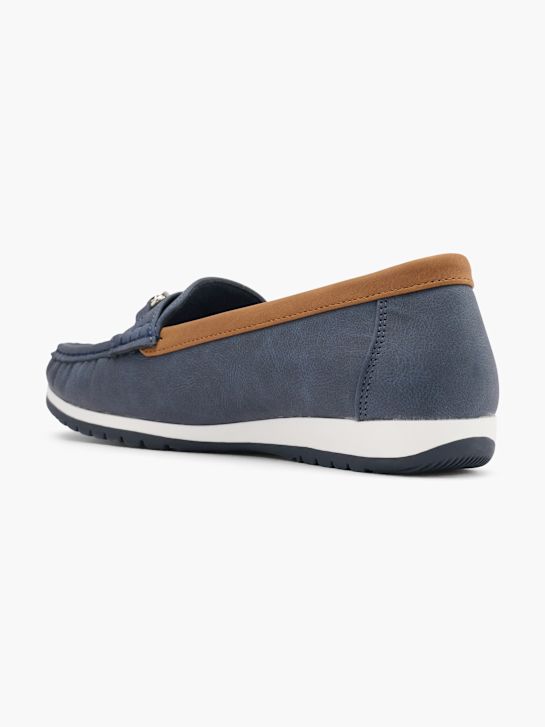 Easy Street Mokassin Blau 59818 3