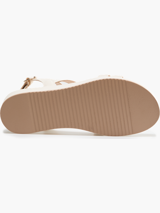 Catwalk Topuklu sandalet Beyaz 73171 4