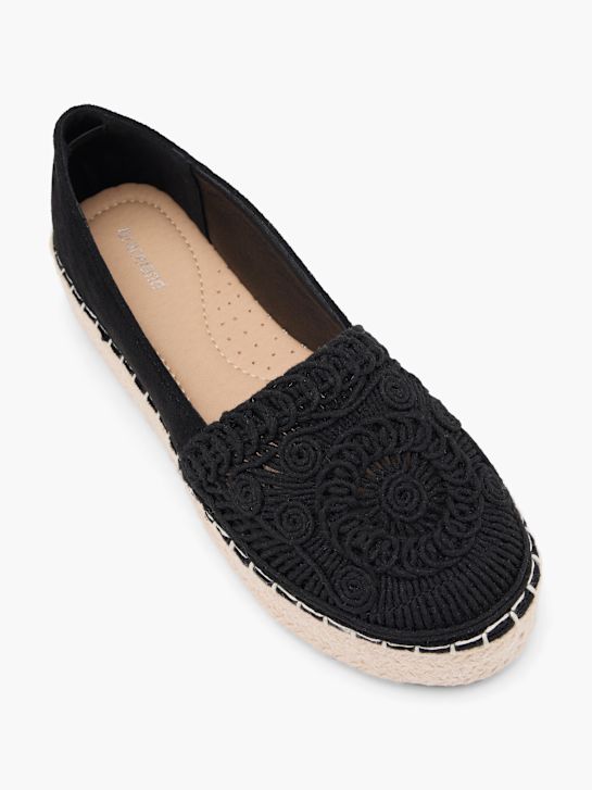 Graceland Espadrille Schwarz 60000 2