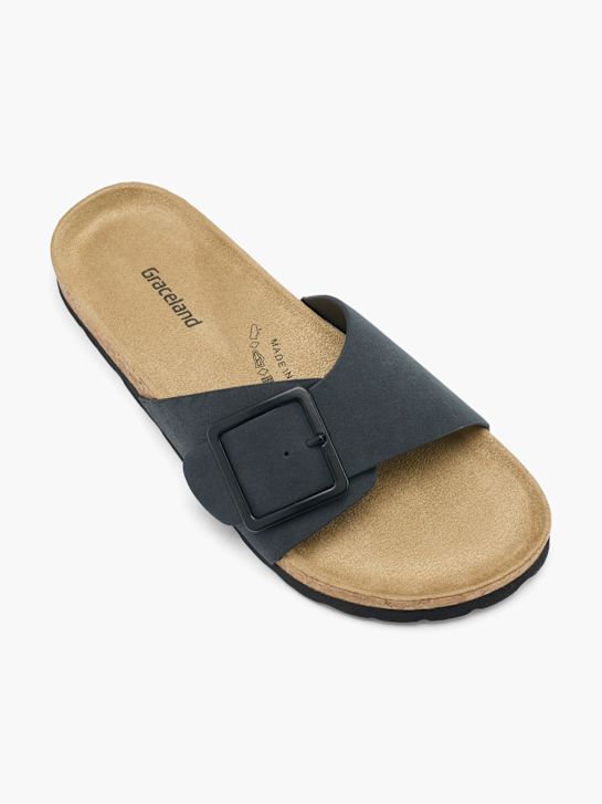 Björndal Zapatillas de casa abiertas Negro 60031 2