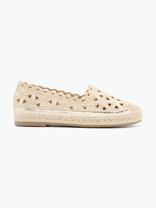 Graceland Espadrilla Oro 60004 1