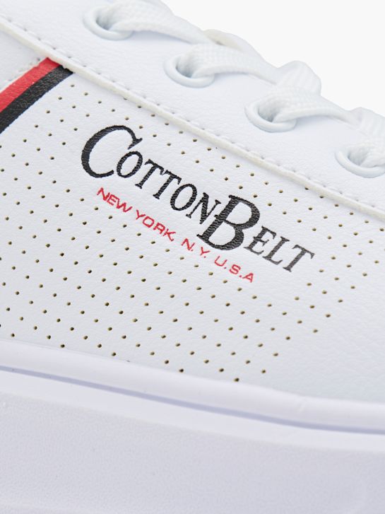 Cotton Belt Sneaker Bianco 60319 5